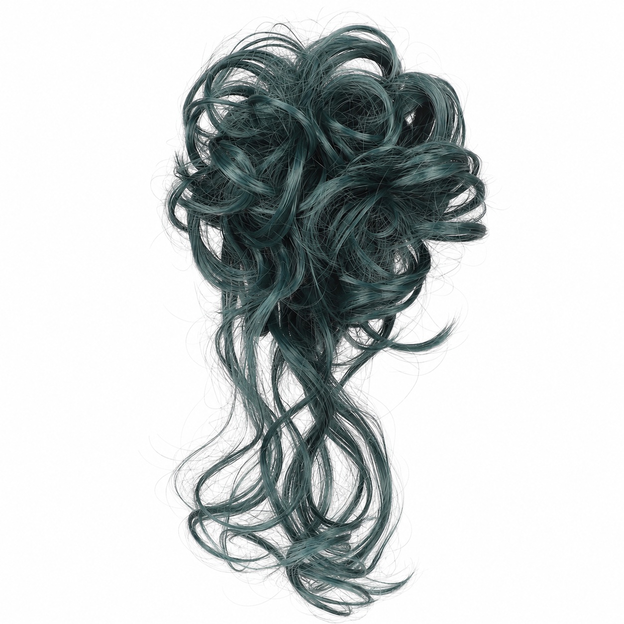 Claw Clip Messy Bun Hair Piece - Накладной пучок с кудрявыми волосами, закрепляемый
